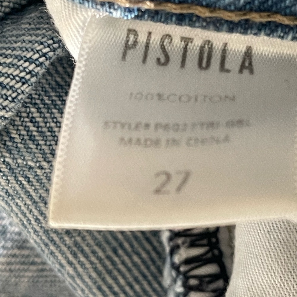 Women’s Pistola distressed jeans light wash size 27 - Picture 4 of 7
